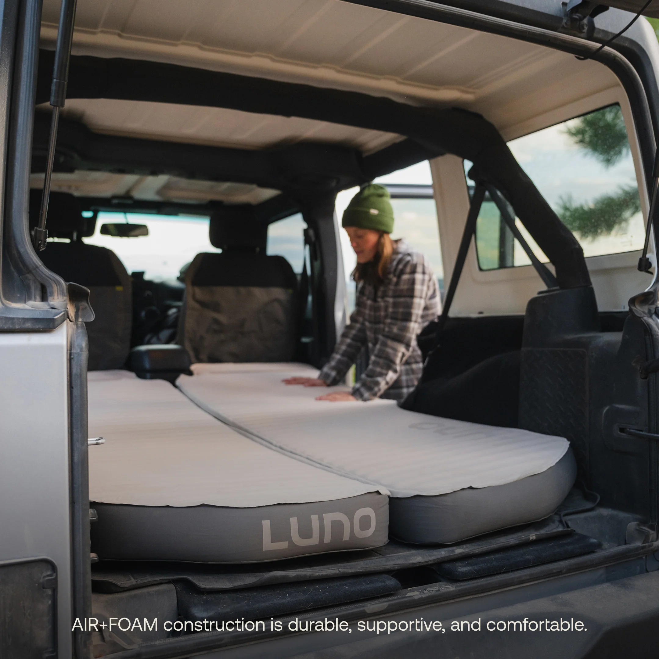 AIR+FOAM Pro Jeep Wrangler Mattress - Image 3