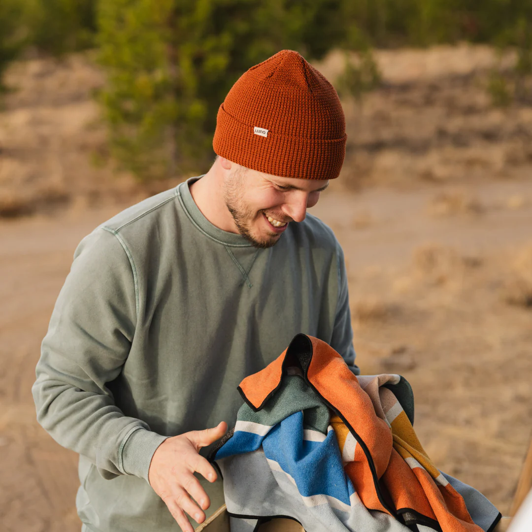 Waffle Knit Camp Beanie - Image 3