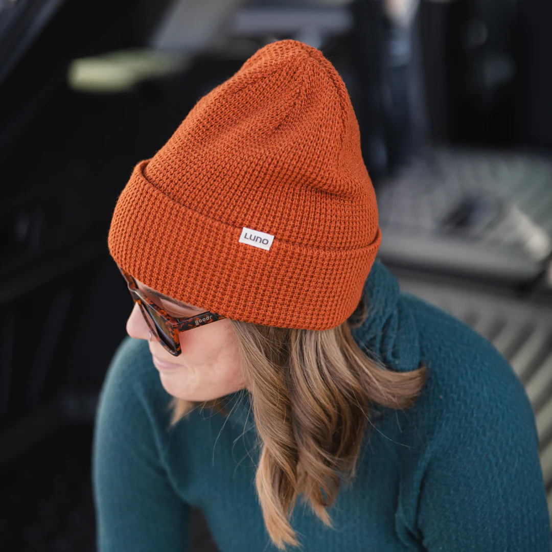 Waffle Knit Camp Beanie - Image 5
